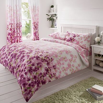 FoamTouch COMPLETE BEDDING (DOUBLE) SET - FUCHSIA BLOSSOM