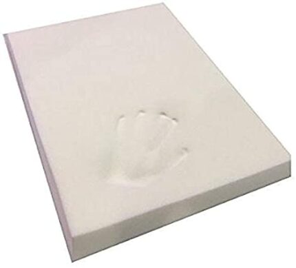 FoamTouch Cloe' Louis Memory Foam Off-Cut Used for Dog Beds Floor Cushions Mattresses (100cm x 65cm x 4'')