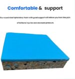 FoamTouch High Density Ultra Firm Recon Foam With High Density Bonded Blue Square Upholstery Foam For Seat Cushion Bar Seats Layer Pads 2.5 Inch Thick Cut To Size - Image 8