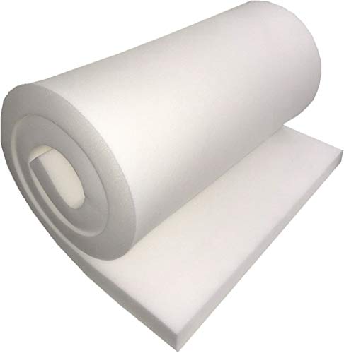 FoamTouch-Upholstery-Foam-Medium-Density-Cushion-2-L-x-24-W-x-72-H-B00TSVG73Q.jpg FoamTouch Comfort Foam Upholstery Foam Medium Density Cushion, 2'' L x 24'' W x 72'' H - Image 1