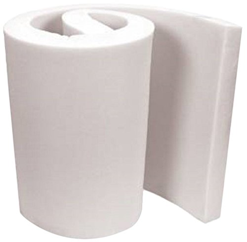 Foamtouch-Upholstery-Cushion-High-Density-StandardSeat-Replacement-Sheet-Padding-5-L-x-24-W-x-72-H-B00XIBDWUS.jpg FoamTouch Comfort Foam Upholstery Cushion High Density Standard(Seat Replacement, Sheet, Padding), 5'' L x 24'' W x 72'' H - Image 1