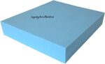 FoamTouch High Density Firm BLUE Upholstery Foam Sheet Cushions window Seat Pads Sofa dinning indoor floor mat Wheel chair Bench outdoor chair padding (40CMX50CMX1'') - Image 8