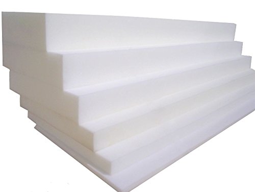 High-Density-Firm-Upholstery-Foam-Cut-to-Any-Size-Cushions-seat-pad-Seating-Dinning-Seat-Stool-Chair-Firm-Foam-B07DWM6GPR.jpg FoamTouch High Density Firm Upholstery Foam Cut to Any Size - Cushions, seat pad, Seating, Dinning, Seat, Stool, Chair, Firm Foam (4??? x 1350x570mm) - Image 1