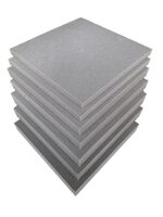 FoamTouch High Density Upholstery Dark Grey Foam Sheet Replacement Sofa Seat Cushions Seat Pad Seat Padding Garden Seat Pads Outdoor Cushions Outdoor Seating