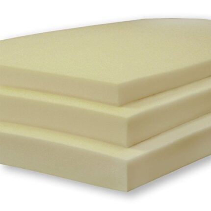 FoamTouch High Density Upholstery Foam Cut to Any size/Sofa Seats Replacement (26"x26"x3")