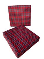 FoamTouch Memory Foam Cushion Back Support Pain Relief High Boost Orthopedic Seat Pad Waterproof Cover Furniture Cushion Pad Wash Clean Cut to Size Bench Car Seat