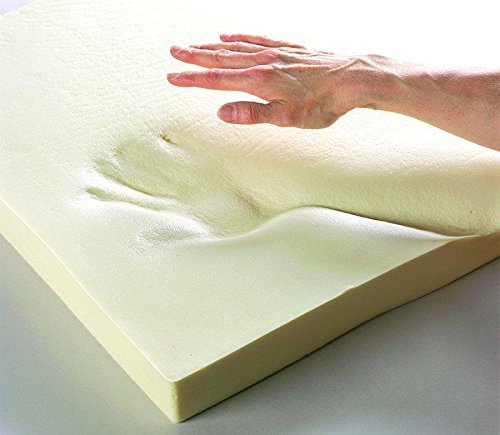 Memory-Foam-Cushions-Sheets-All-Sizes-1-2-3-4-Memory-Foam-Cut-to-Size-20x20x4-B07HZ3VT3P.jpg FoamTouch Memory Foam Cushions Sheets All Sizes 1" 2" 3" 4" Memory Foam Cut to Size (20''x20''x4'') - Image 1