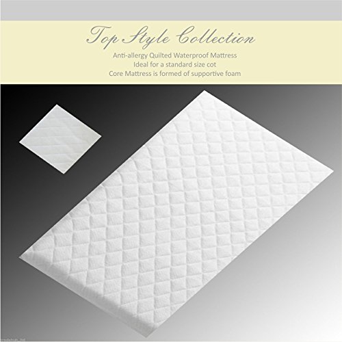 NEW-COT-BED-MATTRESS-BREATHABLE-140-X-70-X-75CM-B0164HQMA4.jpg FoamTouch FoamTouch NEW COT BED MATTRESS BREATHABLE 140 X 70 X 7.5CM - Image 1