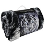 FoamTouch TEXTILE ARENA LUXURY 3D FAUX FUR SOFA BED THROWS/BLANKET ANIMAL PATTERN THROWS DOUBLE KING SIZE