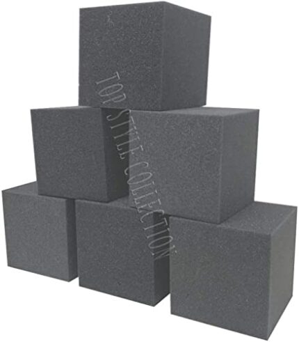 FoamTouch Comfort Foam COLLECTION Grey Pit Cubes | Blocks for Gymnastic Yoga Blocks Free Running and Parkour Courses Skateboard Parks Trampoline Arenas Ask for Custom Size (6??? x 6??? x 6???)