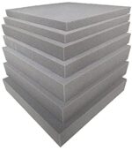 FoamTouch Comfort Foam COLLECTION HIGH DENSITY MEDIUM FIRM UPHOLSTERY GREY FOAM FOR SOFAS | SOFA PADS | CHAIRS | WINDOW SEATS | DOG BED | CAMPERVAN | CORNER SOFA | SOFA BED (Med-Firm-Foam 3" Thick, 30" x 30") - Image 3