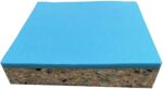 FoamTouch TOP STYLE COLLECTION High Density Ultra Firm Recon Foam With High Density Bonded Blue Square Upholstery Foam For Seat Cushion Bar Seats Layer Pads 2.5 Inch Thick Cut To Size - Image 17