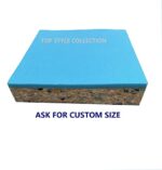 FoamTouch TOP STYLE COLLECTION High Density Ultra Firm Recon Foam With High Density Bonded Blue Square Upholstery Foam For Seat Cushion Bar Seats Layer Pads 2.5 Inch Thick Cut To Size - Image 7