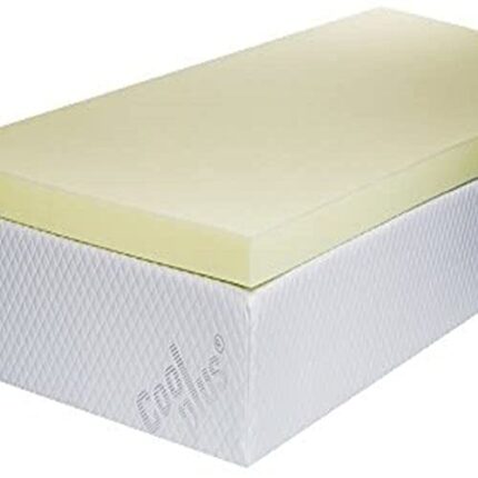 FoamTouch FoamTouch Comfort Foam COLLECTION Memory Foam Mattress Topper Cot Mattress Mattress Topper Protector Floor Mattress 3 Inch Thick Made in the UK Ask For Custom Size