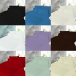 FoamTouch Comfort Foam Flannelette Fitted Sheets 100% Cotton Brushed Thermal Single, Double, King