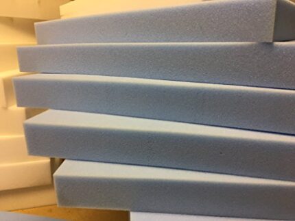 FoamTouch HIGH Density Foam Upholstery Foam Cushion cut to any size Replacement blue SHEET 45" x90"x4"