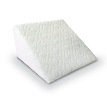 FoamTouch Comfort Foam Reclining Quilted - Orthopaedic Foam Bed Wedge Back Support Pillow Aid Reliever