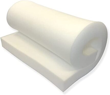 FoamTouch Comfort Foam Collection Custom Size High Density UPHOLSTERY FOAM CUT TO SIZE FIRM FOAM Replacement FOR SOFAS CHAIRS WINDOW SEATS Bench Seat Pad Foam Mats