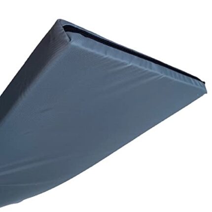 FoamTouch Collection Waterproof Cushion - Rattan Seat Pads for Indoor & Outdoor Garden Chairs Dining Room Seating Pad (16" x 16" x 2"(40cm x 40cm x 5cm), Grey)