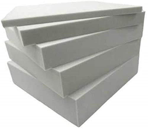 Upholstery-Foam-Cut-to-Any-Size-Floor-mat-Wheel-Chair-Bench-Outdoor-Foam-Cushions-seat-Pads-high-Density-Foam-Canvas-P-B08YXQSSGL.jpg Upholstery Foam Cut to Any Size - Floor mat Wheel Chair Bench Outdoor Foam Cushions seat Pads high Density Foam Canvas Pads Sofa Chair Bench Stool SEAT (26" x 50" x 4") - Image 1