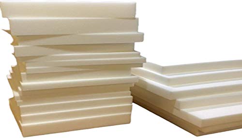 Upholstery-Foam-Cut-to-Any-Size-Polyurethane-Foam-Cushions-Seat-Pads-High-Density-Foam-Sofa-Chair-Bench-Seat-Headboard-C-B08Z7CDHTL.jpg Upholstery Foam Cut to Any Size Polyurethane Foam Cushions Seat Pads High Density Foam Sofa Chair Bench Seat Headboard Campervan Cushion Replacement (24" x 72" x 3", White) - Image 1