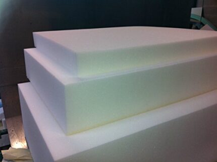 Upholstery foam cut to any size - foam cushions seat pads high density foam @ Comfort Foam BEDDING