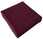 FoamTouch FoamTouch  COLLECTION Scottish Checks Memory Foam Cushion/Seat Pad With Resistant Waterproof Cover Non-Slip Chair Car Seat Pressure Relieving Support Pad - Image 3