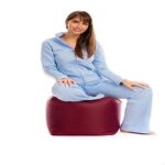 FoamTouch Comfort Foam COLLECTION Beautiful Bean Bags Chair Adults Kids Soft Luxury Footstool Lightweight Double Sided For Indoor Outdoor Living Room Home Or Garden Water And Weather Resistant - Image 3