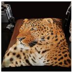 FoamTouch GC GAVENO CAVAILIA Luxury 3D Animal Printed Wildlife Throw, Easy Care Soft & Cosy Light Weight Sofa Settee Blanket - Image 5