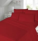 FoamTouch Flannelette Fitted Sheets 100% Cotton Brushed Thermal Single, Double, King, Super King Or Pillow Cases * Textile.Plus* - Image 5