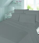 FoamTouch FoamTouch Comfort Foam 100% Brushed Cotton Thermal Flannelette Duvet Cover, Flat,Fitted Sheet PillowCases - Image 5
