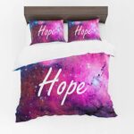 FoamTouch 3PCs Galaxy Duvet Cover Set, 3D Digital Print, Sky Stars Universe Moon Astronaut, Comfortable, Soft Microfibre for Kids Teen Adults Bedding Set - Image 9