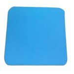 Upholstery White & Blue Foam for Chair Seat Pads Cushions Indoor/Outdoor Sofa Seat Replacement DIY Cushion Oval/Round Corners D Shape Tapered Dining Chair Seat Pads - Image 5